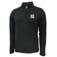 Load image into Gallery viewer, Coast Guard Seal Logo Performance Quarter Zip (Dark Grey)