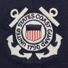 Load image into Gallery viewer, Coast Guard Seal Trucker Hat (Navy)