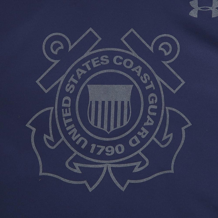 Coast Guard Under Armour Semper Paratus Armour Fleece Hood (Navy)