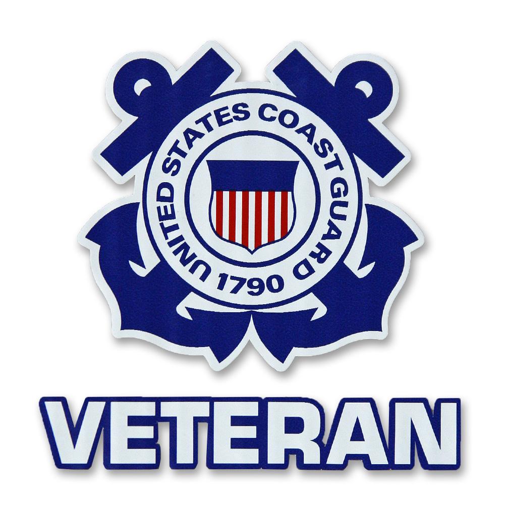 Coast Guard Veteran Decal