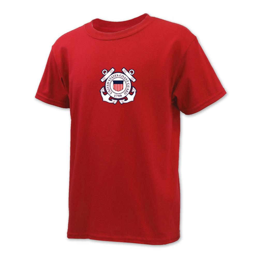 COAST GUARD YOUTH SEAL LOGO T-SHIRT