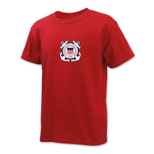 Load image into Gallery viewer, COAST GUARD YOUTH SEAL LOGO T-SHIRT