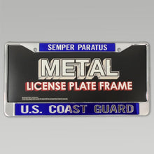 Load image into Gallery viewer, Coast Guard License Plate Frame