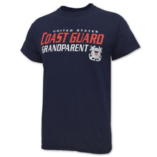 Load image into Gallery viewer, United States Coast Guard Grandparent T-Shirt (Navy)