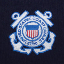 Load image into Gallery viewer, US Coast Guard Seal Watch Cap (Navy)
