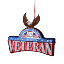 Load image into Gallery viewer, US VETERAN WITH EAGLE ORNAMENT 1