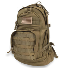Load image into Gallery viewer, USA FLAG S.O.C. 3 DAY PASS BAG (COYOTE BROWN)
