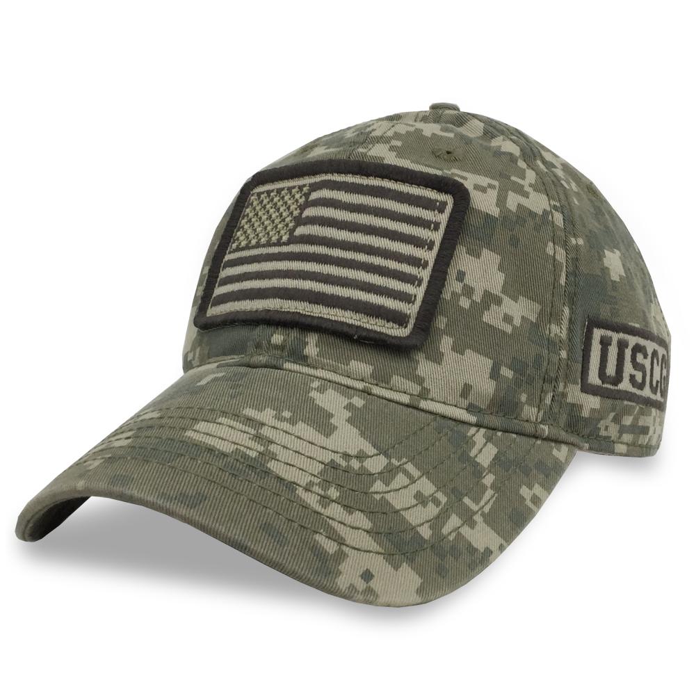 USCG Digi Camo Flag Hat (Camo)