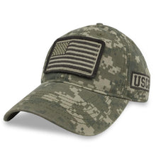 Load image into Gallery viewer, USCG Digi Camo Flag Hat (Camo)