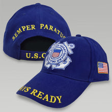 Load image into Gallery viewer, USCG Logo Hat (Blue)