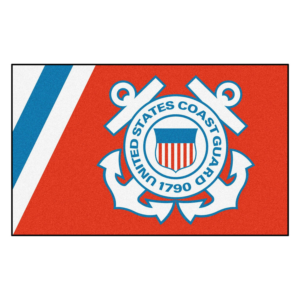 U.S. Coast Guard 4' x 6' Plush Rug